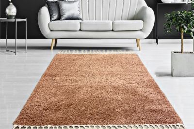 YMZ CARPET - Polyester Akrilik Shaggy Polip Jel Taban Kaymaz Taban Hal Toptan