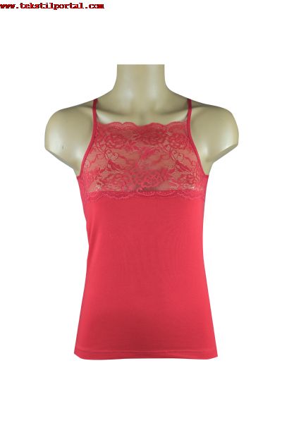 We are a manufacturer and wholesaler of women's underwear, women's tank tops, women's undershirts, and women's bodysuits in Istanbul.<br><br><p><strong><span style=